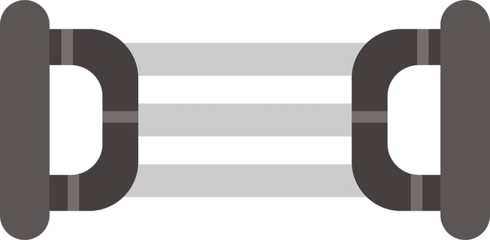 Chest expander Vector Icon