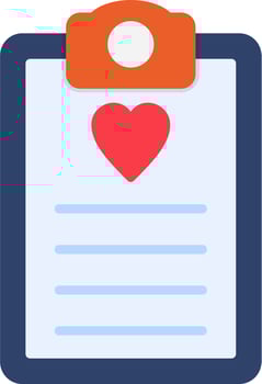 Health report Vector Icon