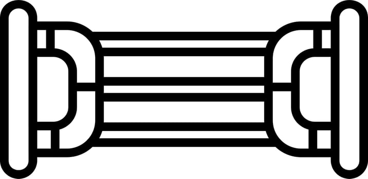 Chest expander Vector Icon