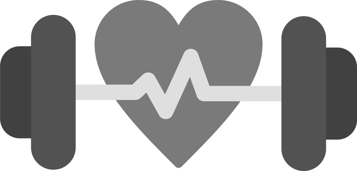 Barbell Vector Icon