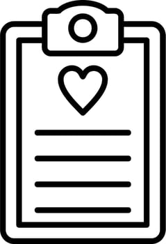 Health report Vector Icon