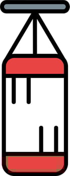 Punching Bag Vector Icon