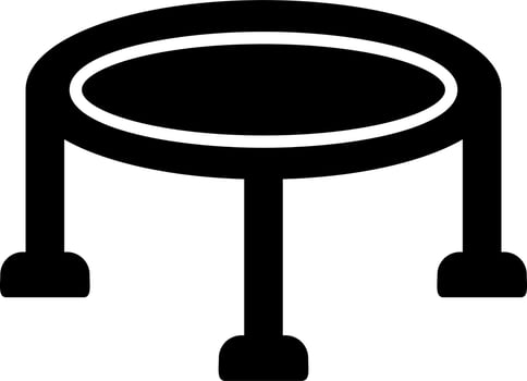 Trampoline Vector Icon