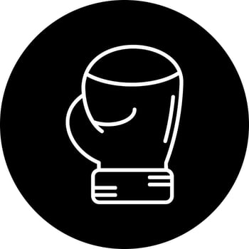 Boxing gloves Vector Icon