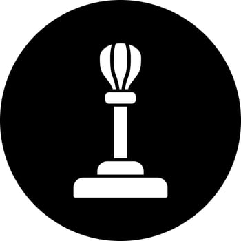 Punching Ball Vector Icon