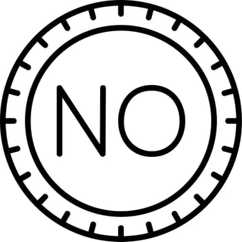 Norway Dial code Vector Icon