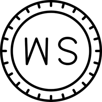 Samoa Dial code Vector Icon