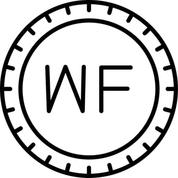Wallis and Futuna Dial code Vector Icon