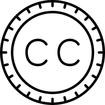 Cocos Keeling Island Country code top-level domain Vector Icon