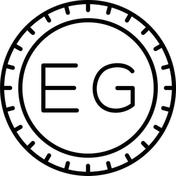 Egypt Dial code Vector Icon