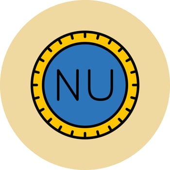 Niue Dial code Vector Icon