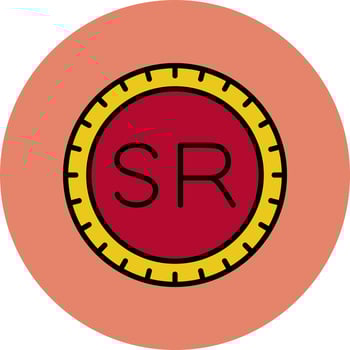 Suriname Dial code Vector Icon