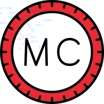 Monaco Dial code Vector Icon