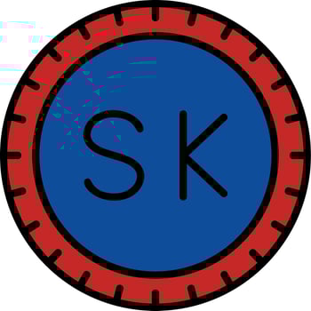 Slovakia Dial code Vector Icon