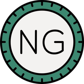 Nigeria Dial code Vector Icon