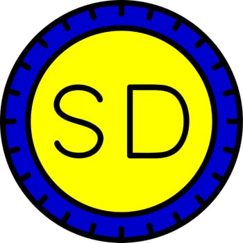 Sudan Dial code Vector Icon