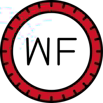 Wallis and Futuna Dial code Vector Icon