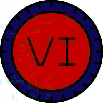 US Virgin Islands Dial code Vector Icon