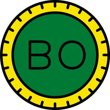 Bolivia Dial code Vector Icon