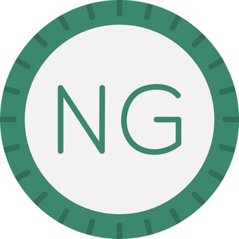 Nigeria Dial code Vector Icon