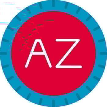 Azerbaijan Dial code Vector Icon
