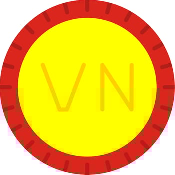 Vietnam Dial code Vector Icon