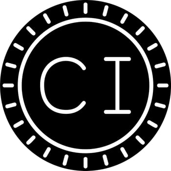 Ivory Coast Dial code Vector Icon