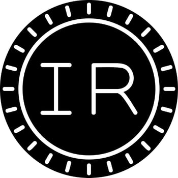 Iraq Dial code Vector Icon