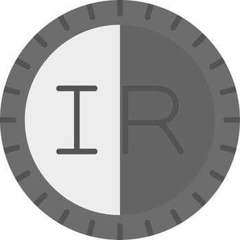Iran Dial code Vector Icon