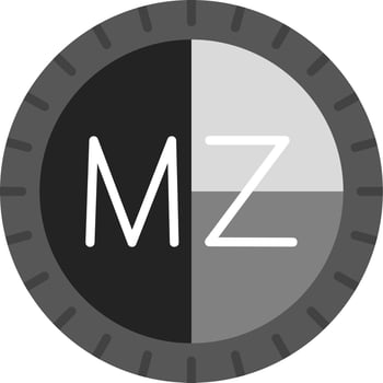 Mozambique Dial code Vector Icon
