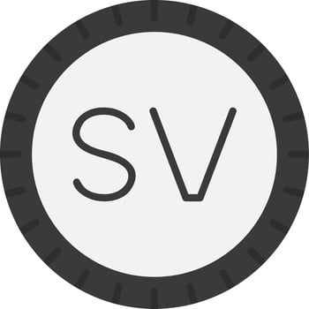El Salvador Dial code Vector Icon