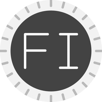 Finland Dial code Vector Icon