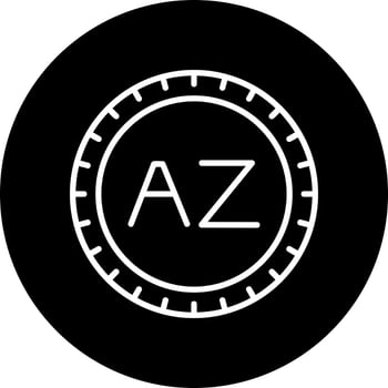 Azerbaijan Dial code Vector Icon