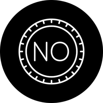 Norway Dial code Vector Icon
