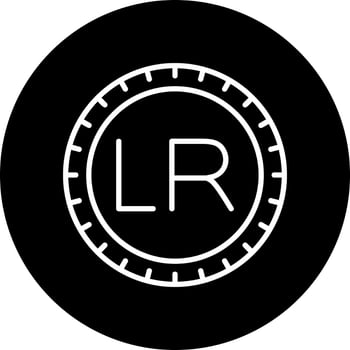 Liberia Dial code Vector Icon