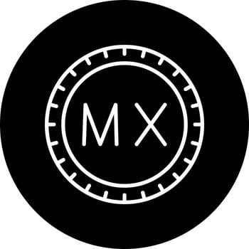 Mexico Dial code Vector Icon