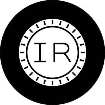 Iraq Dial code Vector Icon