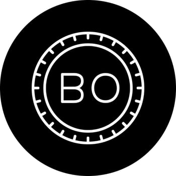 Bolivia Dial code Vector Icon