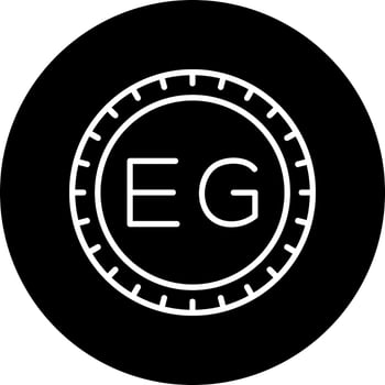 Egypt Dial code Vector Icon