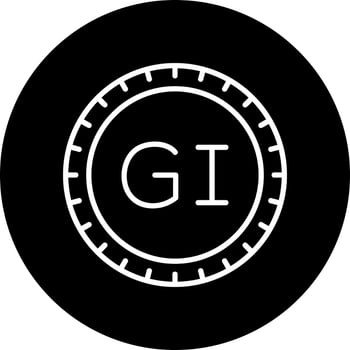 Gibraltar Dial code Vector Icon