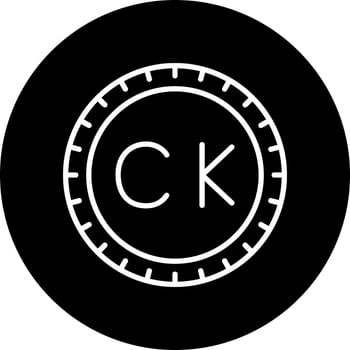 Cook Islands Dial code Vector Icon