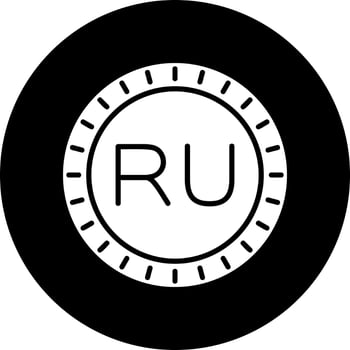 Russia Dial code Vector Icon