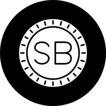 Solomon Islands Dial code Vector Icon