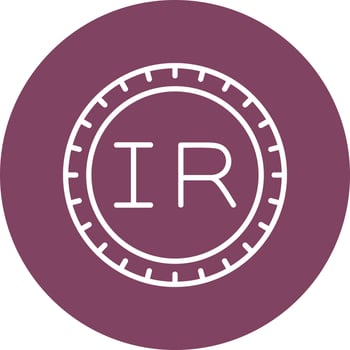 Iraq Dial code Vector Icon