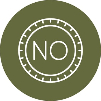 Norway Dial code Vector Icon