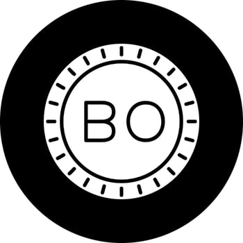 Bolivia Dial code Vector Icon