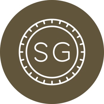 Singapore Dial code Vector Icon