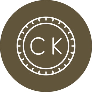 Cook Islands Dial code Vector Icon