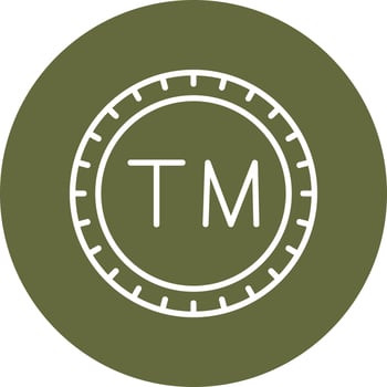 Turkmenistan Dial code Vector Icon
