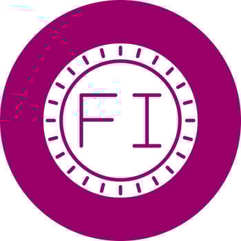 Finland Dial code Vector Icon